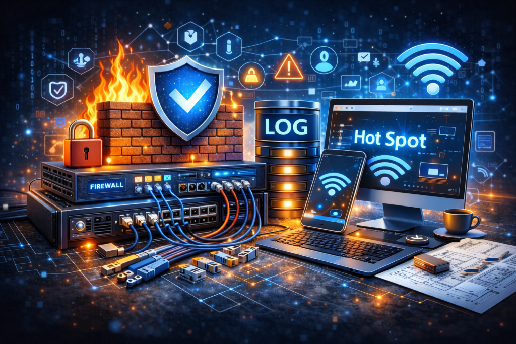 Firewall, Log ve Hot Spot Çözümleri